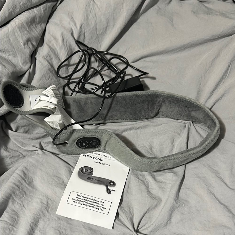 Gray Sharper Image Flexi Wrap